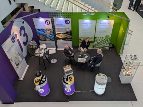 DCONex 2026: Infostand von CRB und i3 Membrane